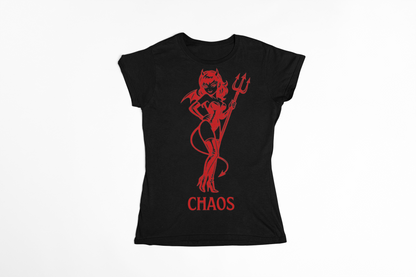 She Devil Graphic Tee, Bold Streetwear, Cotton Blend