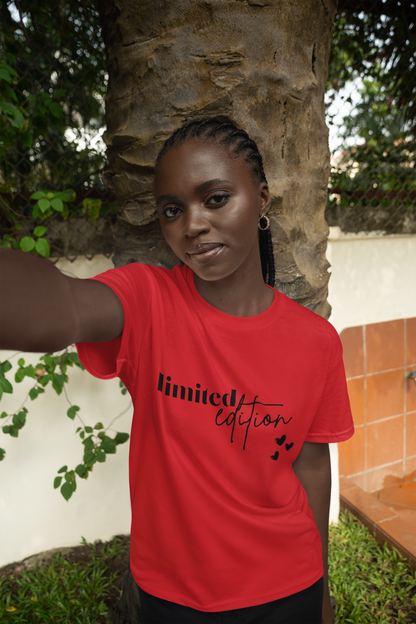 Limited Edition Hearts Graphic T-Shirt