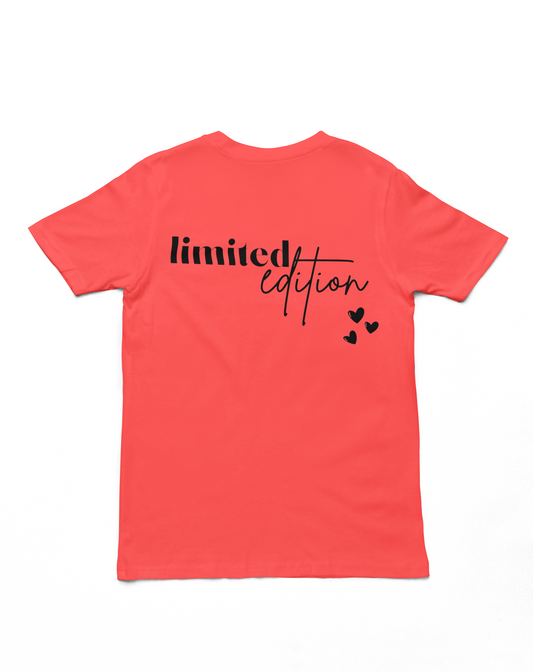 Limited Edition Hearts Graphic T-Shirt
