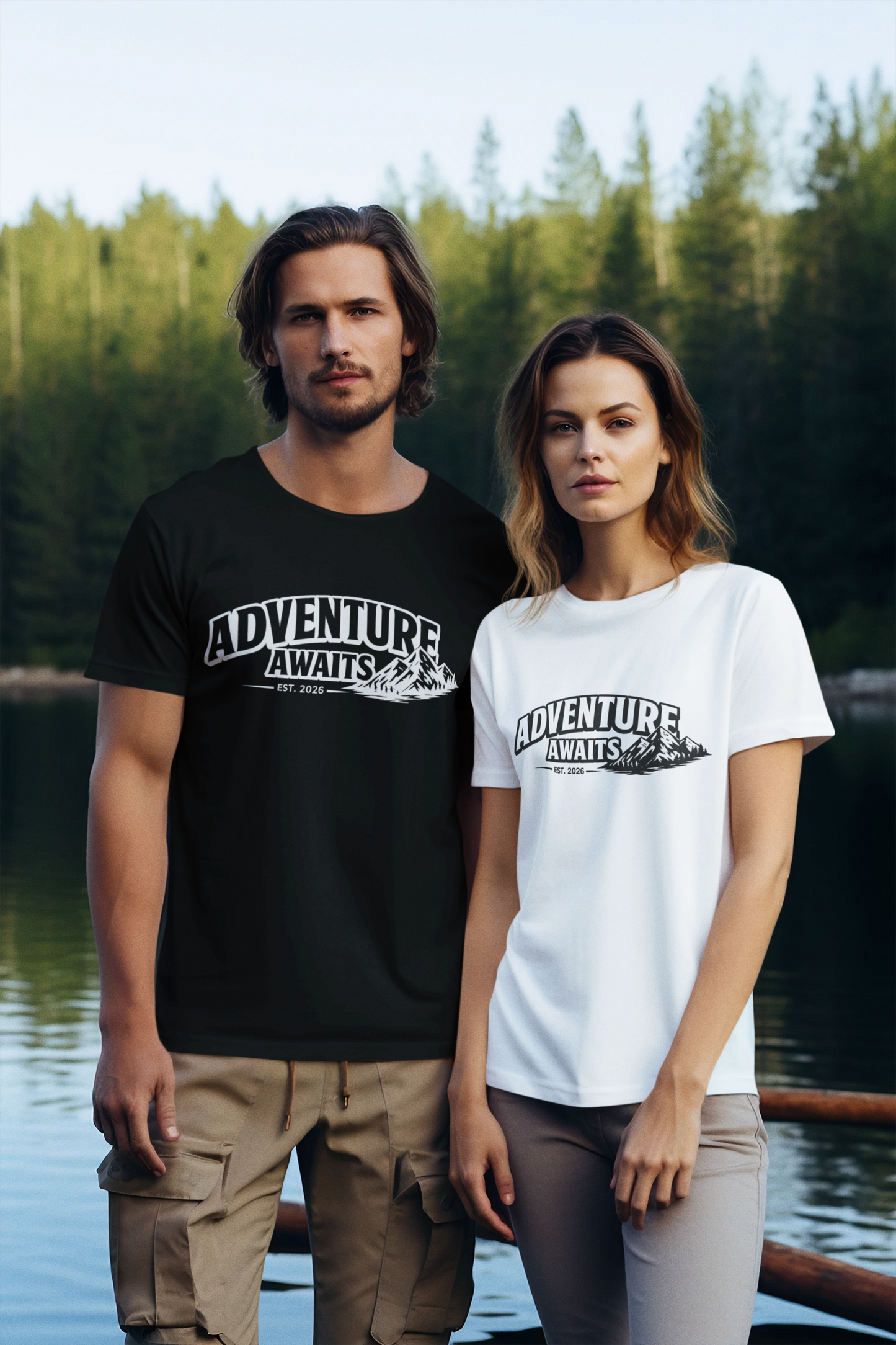 Adventure Awaits Retro National Park T-Shirt – Outdoor Graphic Tee | Unisex Streetwear