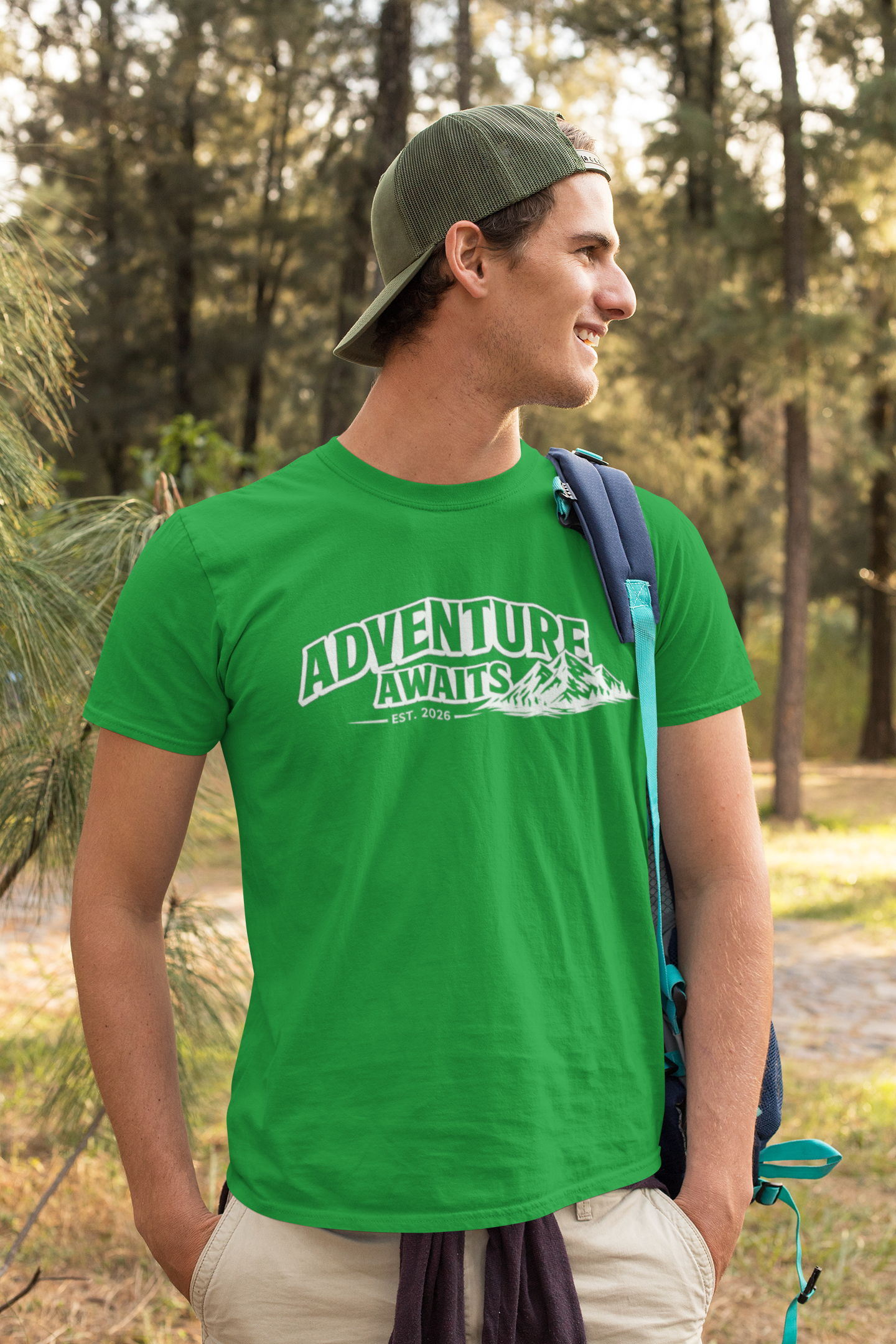 Adventure Awaits Retro National Park T-Shirt – Outdoor Graphic Tee | Unisex Streetwear