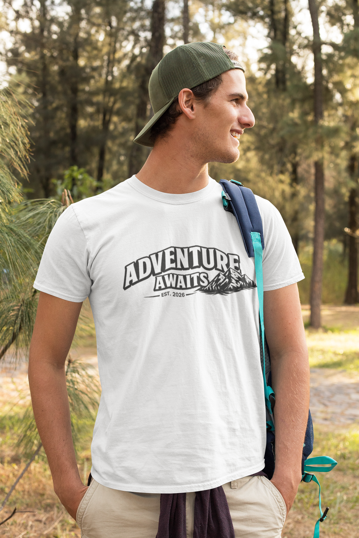 Adventure Awaits Retro National Park T-Shirt – Outdoor Graphic Tee | Unisex Streetwear